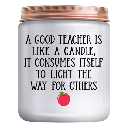 Teacher Appreciation Gifts, Best Teacher Gifts for Women from Students Thank You Teacher Retirement Birthday Teacher's Day, Thanksgiving, Christmas Gift Lavender Candle Teacher Appreciation Gifts, Best Teacher Gifts for Women from Students Thank You Teacher Retirement Birthday Teacher's Day, Thanksgiving, Christmas Gift Lavender Candle