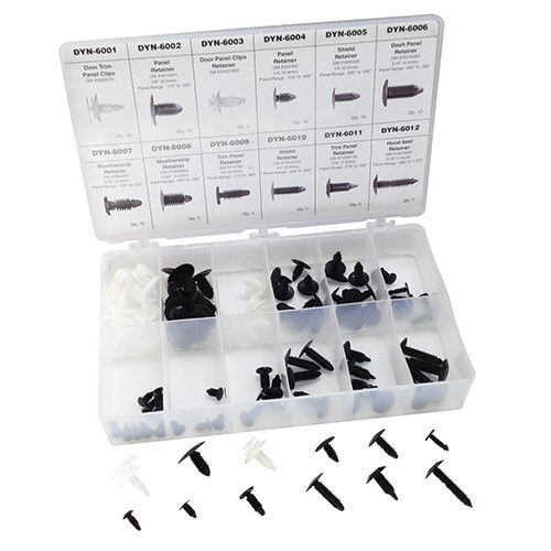 ATD Tools 39350 90-Piece GM Retainer Assortment