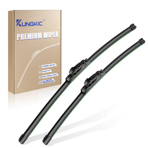 KUNGKIC 26"/23" Replacement Windshield Wipers Blade Compatible with Toyota Tundra 2006-2018 Sequoia 2007-2018 Durable Stable Quiet OEM Quality All-Season Accessories 2 PCS