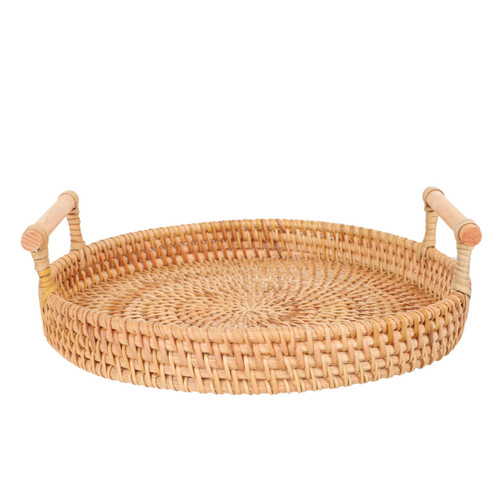 Garneck 1pc Handle Rattan Bowl Vegetable Tray Decorative Baskets Kitchen Basket Round Bread Rattan Bowl Fruit Snack Wicker Tray Vegetable Baskets Crackers Serving Tray Fruit Dish Seaweed Garneck 1pc Handle Rattan Bowl Vegetable Tray Decorative Baskets Kitchen Basket Round Bread Rattan Bowl Fruit Snack Wicker Tray Vegetable Baskets Crackers Serving Tray Fruit Dish Seaweed
