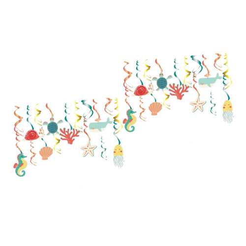 ERINGOGO 60 Pcs Ocean Ceiling Decorations Ocean Streamer Ocean Party Decorations Under The Sea Swirl Under The Sea Hanging Decorations Ocean Party Supplies Accessories Baby Mermaid ERINGOGO 60 Pcs Ocean Ceiling Decorations Ocean Streamer Ocean Party Decorations Under The Sea Swirl Under The Sea Hanging Decorations Ocean Party Supplies Accessories Baby Mermaid