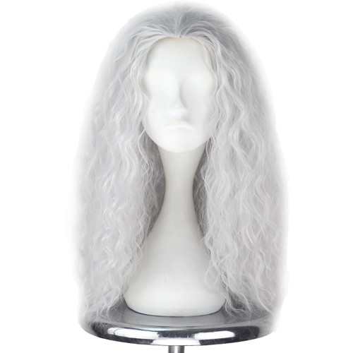 Witch Wig Old Lady Wig Witch Costume for Women Long Grey Wig Cosplay Halloween Hair Replacement Wig Witch Wig Old Lady Wig Witch Costume for Women Long Grey Wig Cosplay Halloween Hair Replacement Wig