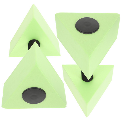 1 Pair gym equipment dumbbells dumbells water weights for pool dumbbell weights exercise equipment pool barbells pool weights for water aerobics triangle toddler eva dumbbell set