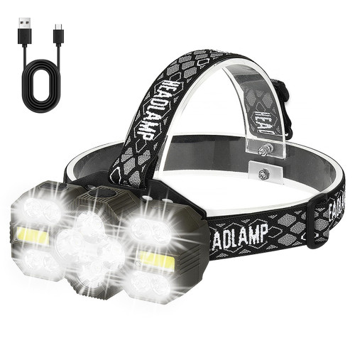 Headlamp Rechargeable, 14 LED 22000 High Lumen Super Bright Head Lamp with Red Light, Waterproof Lightweight Head Light, 8+2 Modes Forehead Head Flashlight for Outdoor Running Hiking Camping Gear Headlamp Rechargeable, 14 LED 22000 High Lumen Super Bright Head Lamp with Red Light, Waterproof Lightweight Head Light, 8+2 Modes Forehead Head Flashlight for Outdoor Running Hiking Camping Gear
