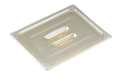 Cambro 30HPCH150 Amber 1/3 Size H-Pan Cover with Handle