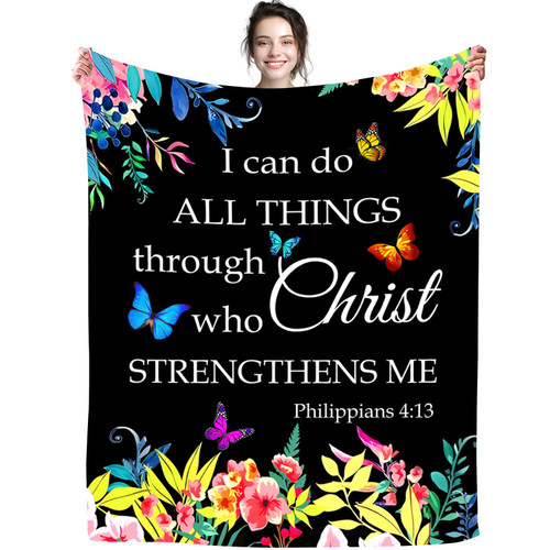 Probiotics Christian Gifts for Women, Bible Verse Blanket Inspirational Jesus Prayer Blankets and Throws Religious Scripture Faith Healing Get Well Blanket for Mom Men Gifts 50"X40" Probiotics Christian Gifts for Women, Bible Verse Blanket Inspirational Jesus Prayer Blankets and Throws Religious Scripture Faith Healing Get Well Blanket for Mom Men Gifts 50"X40"