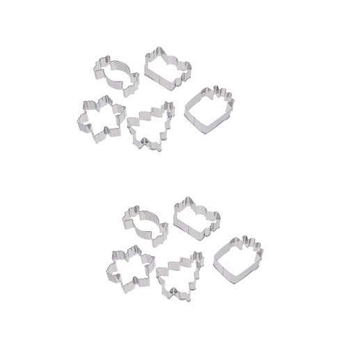 NOLITOY 10 Pcs Christmas Cookie Cutters Christmas Cookie Molds Stainless Steel Cookie Molds Stencils for Kids Christmas Gifts Candy Cutter Shape Christmas Fondant Biscuit Mold Cake Cutter NOLITOY 10 Pcs Christmas Cookie Cutters Christmas Cookie Molds Stainless Steel Cookie Molds Stencils for Kids Christmas Gifts Candy Cutter Shape Christmas Fondant Biscuit Mold Cake Cutter