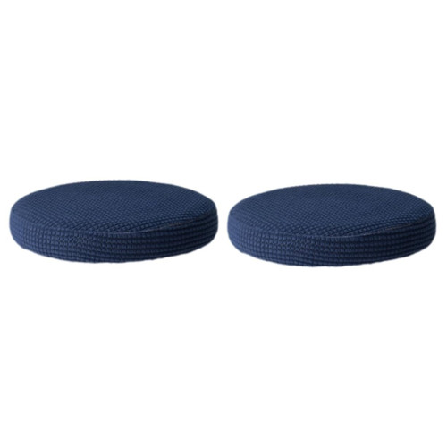 Garneck 2pcs bar Stool Replacement Round Sofa Chair Covers Desk Chair slipcover Round Stool Cover Protector Round Chair slipcover Round Stool slipcover Round Covers Round bar Cushion Large