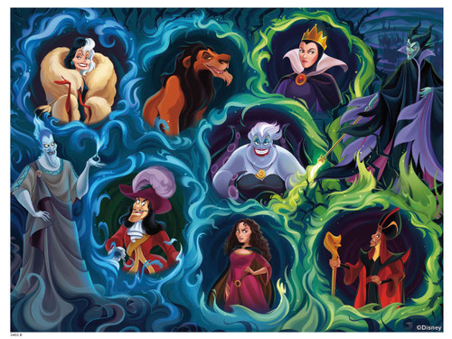 Ceaco - Disney - Villains 3-1500 Piece Jigsaw Puzzle