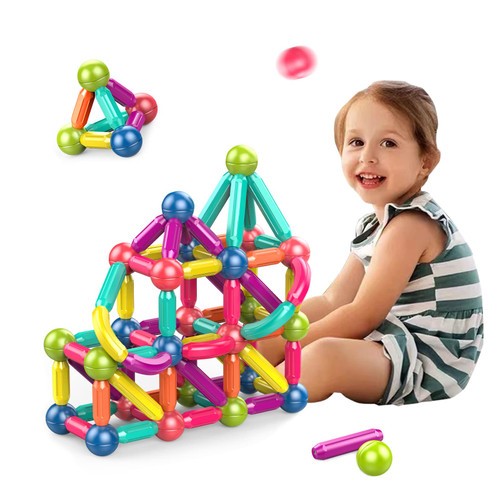 BESTYMXY Magnetic Stick, Magnetic Balls and Rods Set, Building Sticks Blocks, Magnetic Blocks, STEM Stacking Magnetic Toys Magnet Educational Toys for Kids Boys and Girls (36 PCS) BESTYMXY Magnetic Stick, Magnetic Balls and Rods Set, Building Sticks Blocks, Magnetic Blocks, STEM Stacking Magnetic Toys Magnet Educational Toys for Kids Boys and Girls (36 PCS)
