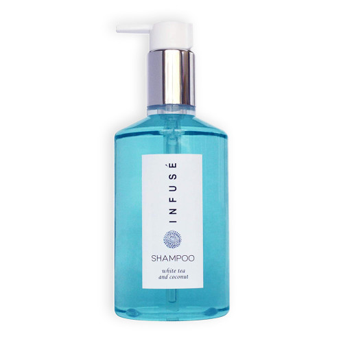 Terra Pure Infuse Shampoo, Retail Size Hotel Amenities, 10.14 oz. (Single)