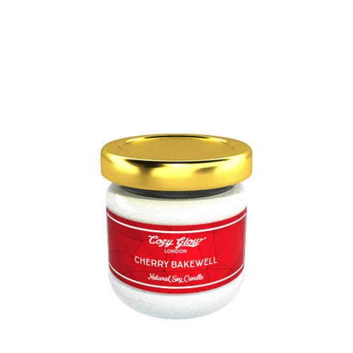 Cozy Glow Cherry Bakewell mini Soy Candle