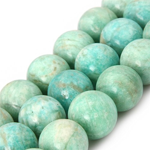 14mm Round Gemstone Brazilian Amazonite Beads Strand 15 Inch Jewelry Making Beads 14mm Round Gemstone Brazilian Amazonite Beads Strand 15 Inch Jewelry Making Beads