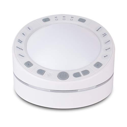 LED Light Baby Sleep White Noise Sound Machine with Headphone Jack Auto-Off Timer and Sound Recording,Sleep and Sound Therapy Soothing Sounds for Baby Adult Travel Home Office LED Light Baby Sleep White Noise Sound Machine with Headphone Jack Auto-Off Timer and Sound Recording,Sleep and Sound Therapy Soothing Sounds for Baby Adult Travel Home Office
