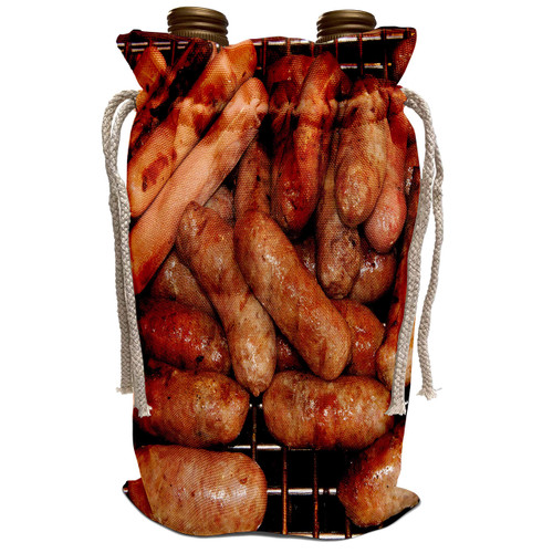 3dRose Danita Delimont - Cuisines - Roasted hot dogs and sausages, cuisine - LI11 NTO0047 - Nico Tondini - Wine Bag (wbg_140043_1) 3dRose Danita Delimont - Cuisines - Roasted hot dogs and sausages, cuisine - LI11 NTO0047 - Nico Tondini - Wine Bag (wbg_140043_1)