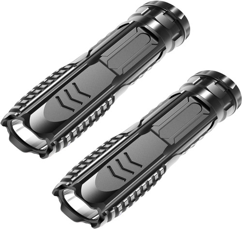 Multifunctional Rechargeable Mini Portable Flashlight, Super Bright High Brightness Lamp Beads, Super Bright Multifunctional LED Torch, IPX7 Waterproof Flash Light For Outdoor, Camping ( C : 2PC )