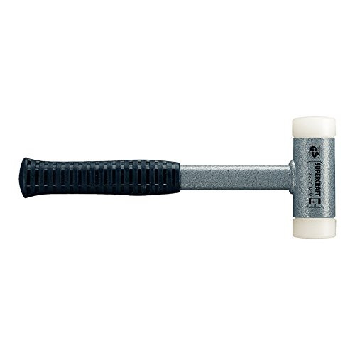 Halder 3377.030 Supercraft 20 oz Dead Blow Hammer, Steel Handle