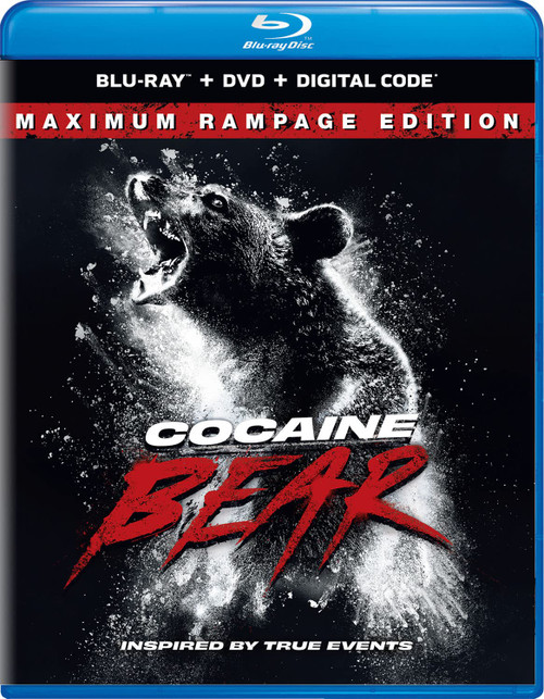 Cocaine Bear - Maximum Rampage Edition Blu-ray + DVD + Digital