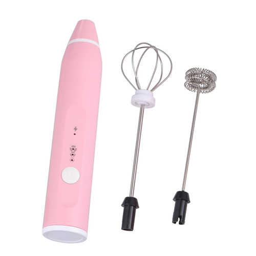 BRIGHTFUFU 1Pc milk foamer frother Lattes Foam Maker handheld milk frother coffee frother rechargeable cream Whisk Rechargeable Egg Whisk Egg beater stand mixers milk coffee portable travel
