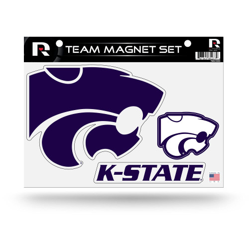 Rico Industries NCAA Kansas State Wildcats Die Cut Team Magnet Set Sheet Rico Industries NCAA Kansas State Wildcats Die Cut Team Magnet Set Sheet
