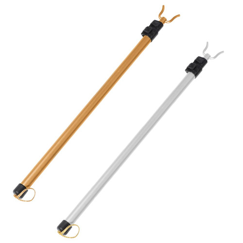 NOLITOY 2pcs Clothes Telescoping Reach Stick Reach Garment Pole Closet Pole Retractable Clothing Pole Heavy Duty Telescoping Pole Retractable Reach Sticks Abs Aluminum Alloy Ceiling