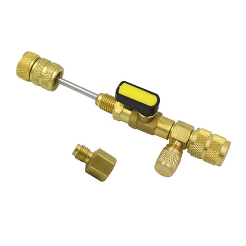 ERINGOGO Valve core disassembler Spool Tool Valves Core Removing Tool Tools Air Conditioner Installer Tool HVAC Core Remover Valves Core Remover Tool Valves Core Converting Adapters Repair