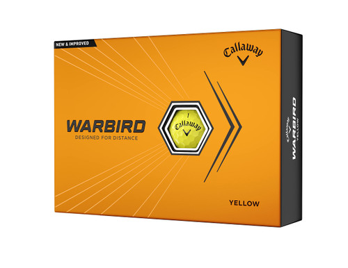 Callaway Warbird Golf Balls (2023 Version, Yellow)