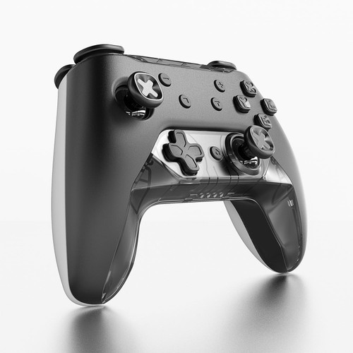 Boconna Switch Controller, Wireless Pro Controller Compatible with Switch/Lite/OLED, Wireless Switch Controller Support Programmable Button/6-axis/Turbo/3-Level Vibration