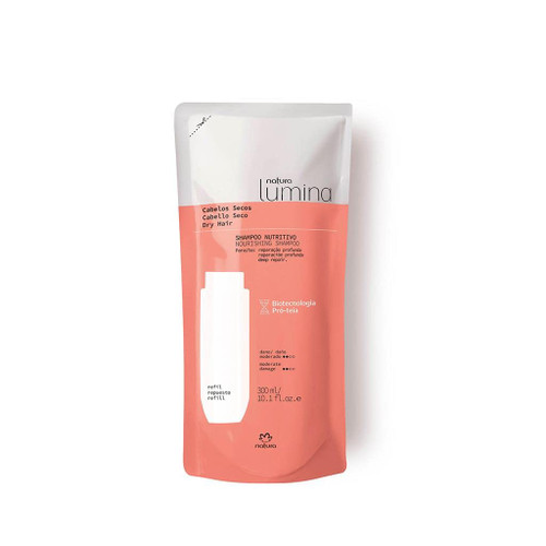 Natura - Linha Lumina (Cabelos Secos) - Refil Shampoo Nutritivo 300 Ml - (Natura - Lumina (Dry Hair) Collection - Nourishing Shampoo (Refill) 10.14 Fl Oz) Natura - Linha Lumina (Cabelos Secos) - Refil Shampoo Nutritivo 300 Ml - (Natura - Lumina (Dry Hair) Collection - Nourishing Shampoo (Refill) 10.14 Fl Oz)