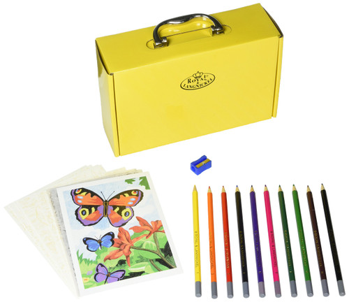 ROYAL BRUSH Color Pencil by Number Kit