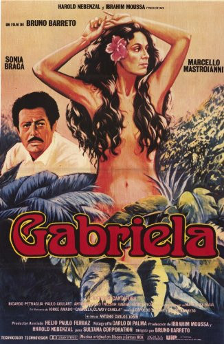 Incline Wholesale Posters Gabriela Poster Movie Argentine 11x17 Sonia Braga Marcello Mastroianni Nelson.