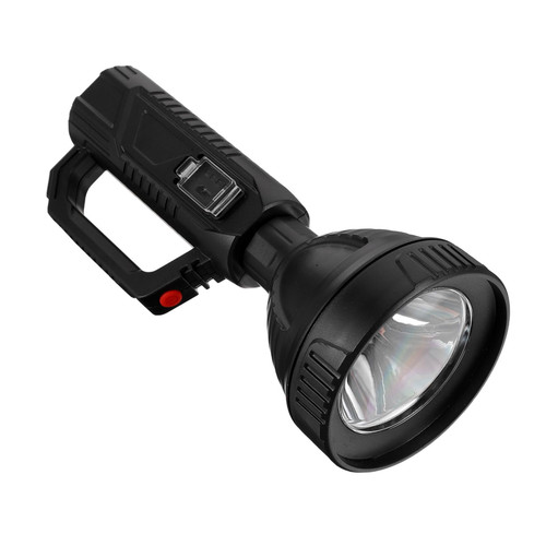 UKCOCO 1pc Campfire High Power Flashlight Camping Lamp Hand- Held Lamp Rechargeable Light Led Flashlight Functional Lamp Flashlight Lighting Tool Spot Light Plastic Emergency Light USB