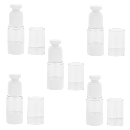 Beavorty 10Pcs vacuum spray bottle Portable Empty Refillable Bottle refillable lotion bottle mini spray bottle travel containers for liquids Portable Spray Bottles cosmetic white pp light