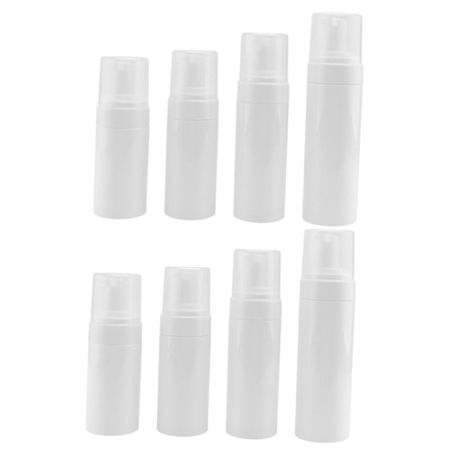 FOMIYES 8 pcs Liquid Travel containers Liquid Dispenser foaming Facial Bottles refillable Foam Bottles Liquid Foaming Container Refillable Bottles Pump Bottle Soap