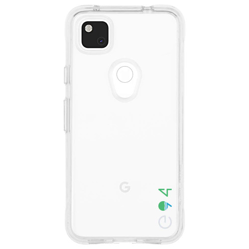 Case-Mate - Google Pixel 4a Case - 5.8" - ECO94 ECO Clear - Plant Based Eco Friendly Material - Clear