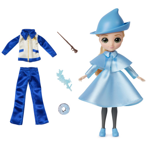 Wizarding World Harry Potter, 8-inch Fleur Delacour 10-piece Doll Gift Set with 2 Outfits and 8 Doll Accessories, Christmas Gifts for Kids