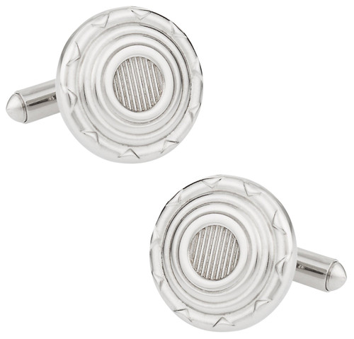 Cuff-Daddy Unique Stainless Steel Cufflinks with Presentation Box