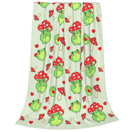 Frog Print Flannel Blanket for Frog Lovers, Warm Bed Throw Blanket, Lightweight Soft Cozy Fleece Blanket, Anti-Pilling All Seasons Blanket for Sofa Bed Couch 60x50 Inch Frog Print Flannel Blanket for Frog Lovers, Warm Bed Throw Blanket, Lightweight Soft Cozy Fleece Blanket, Anti-Pilling All Seasons Blanket for Sofa Bed Couch 60x50 Inch