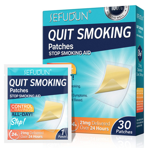 Quit Smoking Patches (30 Patches), Step 1 Stop Aids, 21mg Quit Smoke Patches, Easy to Use, Effective to Help Stop Smoking, Control Smoking Cravings All Day