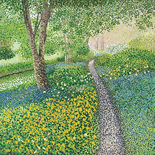 Susan Entwistle Art Daffodil Path Greetings Card, 15 cm x 15 cm, Paper, Multicolour, 15 x 15 x 1 cm Susan Entwistle Art Daffodil Path Greetings Card, 15 cm x 15 cm, Paper, Multicolour, 15 x 15 x 1 cm