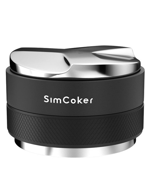 SimCoker 58mm Coffee Distributor & Tamper, Espresso Distributor Tool/Coffee Leveler, Perfect for Breville Portafilters, Double-Sided, Adjustable Depth, Professional Espresso Hand Tampers SimCoker 58mm Coffee Distributor & Tamper, Espresso Distributor Tool/Coffee Leveler, Perfect for Breville Portafilters, Double-Sided, Adjustable Depth, Professional Espresso Hand Tampers