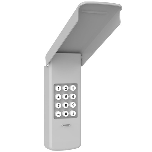 Garage Door Opener Keypad, Compatible with Liftmaster/Chamberlain/Craftsman Garage Door Opener with Purple Yellow Red Orange Green Learn Button, Wireless Keyless Entry Keypad 877LM 878MAX G940EV-P2