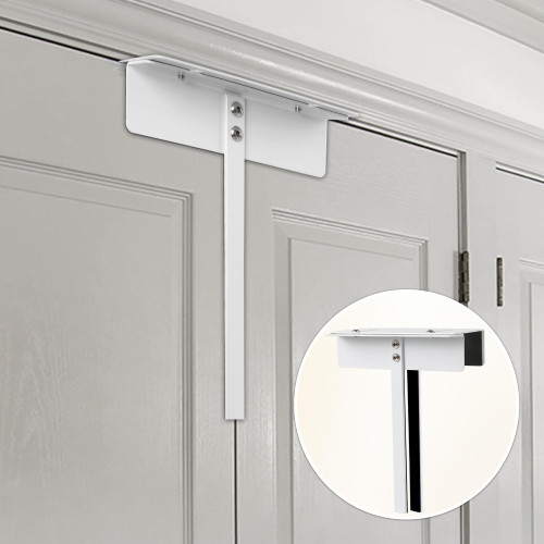 Baby Locks, Metal Bifold Door Lock, (4-Packs) Closet Locks for Double Door for Furniture Keep Toddler, Cats&Dogs Out of Closets, Cabinets, Pantry Fits Bi-Fold Doors from 0.1" - 1.77