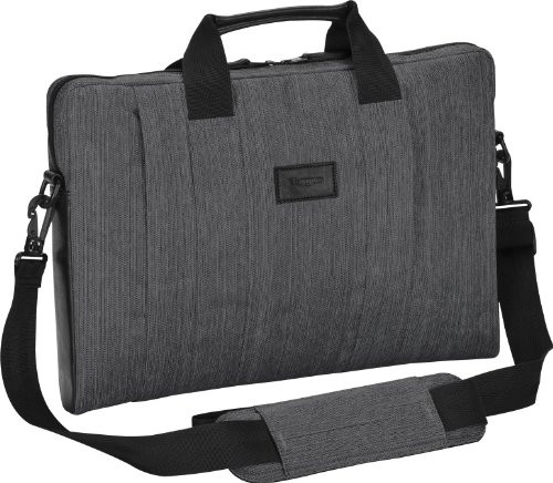 Targus CitySmart Slipcase Sleeve with Strap for 16-Inch Laptop, Gray (TSS59404US)