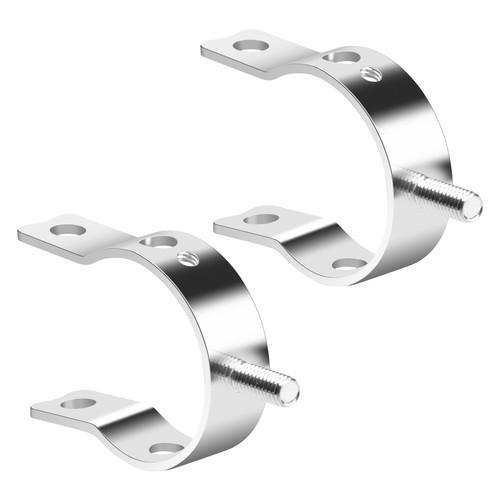 Universal Tube Bracket Kit for Automatic Gate Opener System, Suitable for 1.6'' to 2'' Tubes, Easy Installation