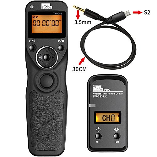 PIXEL FSK 2.4GHz Wireless Shutter Remote Release Control for Sony Micro single Digital Camera a58 NEX-3NL A7 A7R A7II A7RII A75 A3000 A6000 NX300 RX100II