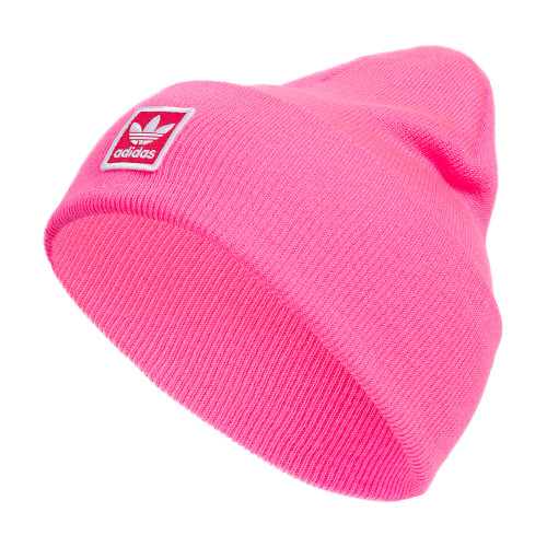 adidas Originals Tall Utility Cuff Beanie, Lucid Pink, One Size