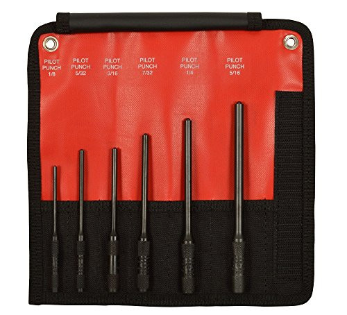 Mayhew Pro 62250 Pilot Punch Kit, 6-Piece