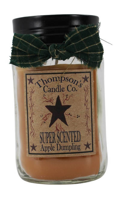 Thompson's Candle Co Apple Dumpling Mason Jar Candles