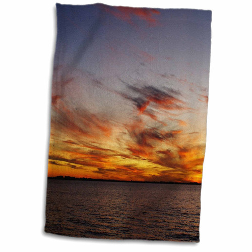 3dRose Florene Sunset - Color Scramble - Towels (twl-7737-1)